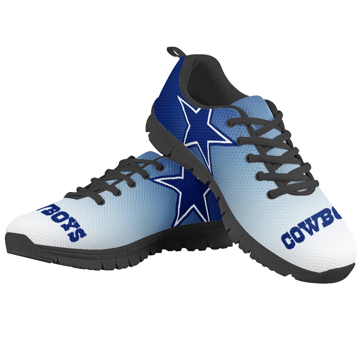Women's Dallas Cowboys AQ Running NFL Shoes 002